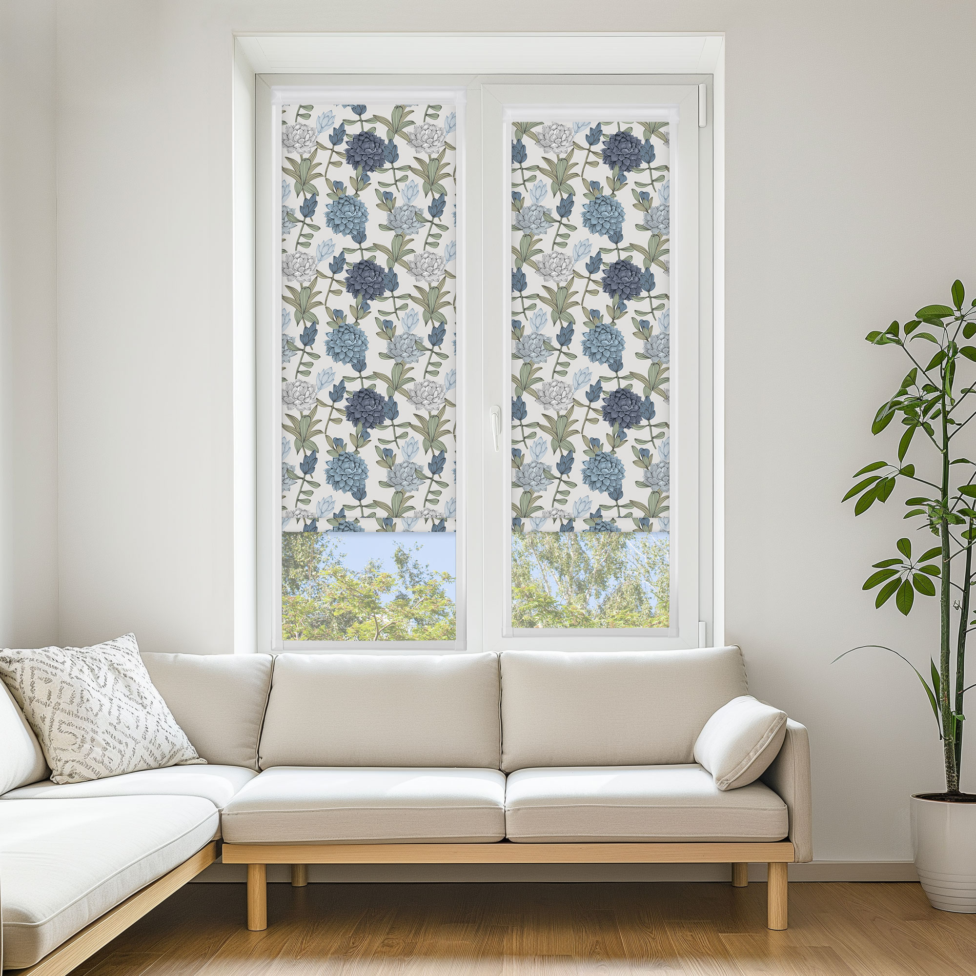 DAHLIA BLACKOUT BLUE