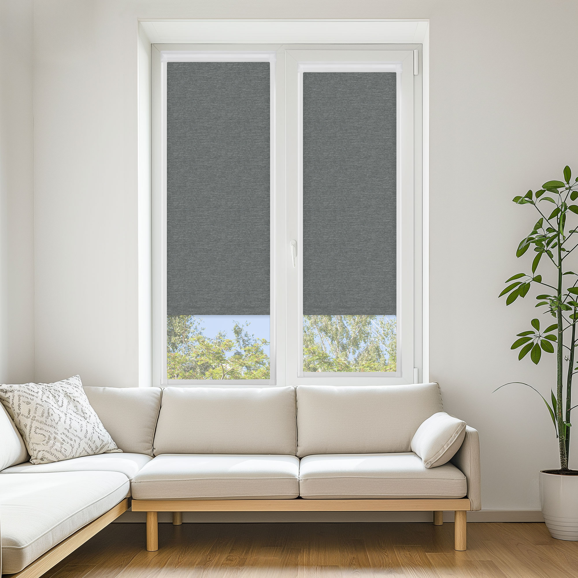 OXFORD BLACKOUT GREY MARLE